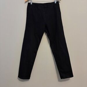 Jarbo Black Pegging Tapered Pants Elastic Waist Made in USA JDM 4323 36 Size 38